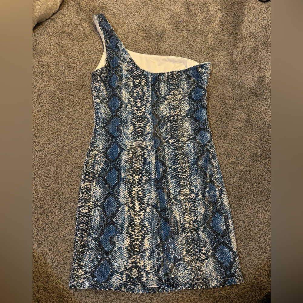 Revolve Superdown One Shoulder Mini Dress - image 3